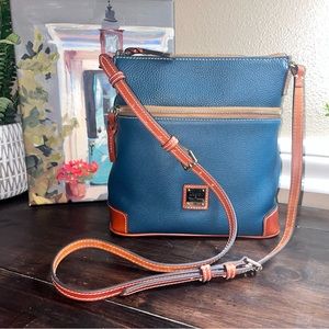 Dooney & Bourke Pebble Grain Crossbody in Teal